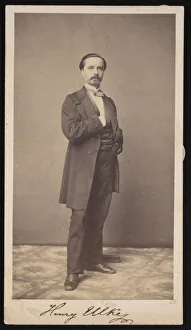 Portrait of Henry Ulke (1821-1910), Circa 1860s/1870s. Creator: Unknown Portrait of Henry Ulke (1821-1910), Circa 1860s/1870s. Creator: Unknown