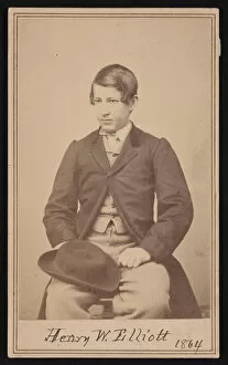 Portrait of Henry Wood Elliott (1846-1930), 1864. Creator: Alexander Gardner