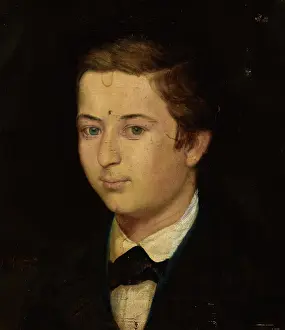 Portrait of Henryk Poller, 1853. Creator: Andrzej Bronislaw Grabowski