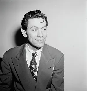 Dimple Prints: Portrait of Herbie Fields, ca. Feb. 1947. Creator: William Paul Gottlieb