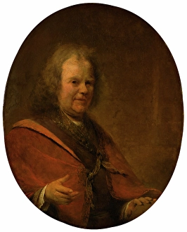 Humanism Prints: Portrait of Herman Boerhaave (1688-1738). Creator: Aert de Gelder