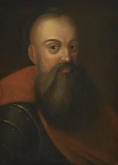 Hetman Prints: Portrait of Hetman Marek Sobieski (1549 / 50-1605). Artist: Anonymous