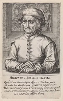 Portrait of Hieronymus Bosch. From Pictorum aloquot celebrium praecipue Germaniae Inferioris, 1610