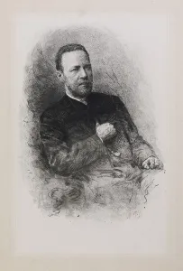 Vasily Vasilyevich 1856 1917 Prints: Portrait of the historian and journalist Sergey Nikolayevich Shubinsky (1834-1913)