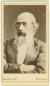 Photo Studio Wesenberg Gallery: Portrait of the historian Konstantin Bestuzhev-Ryumin (1829-1897), Between 1880 and 1886