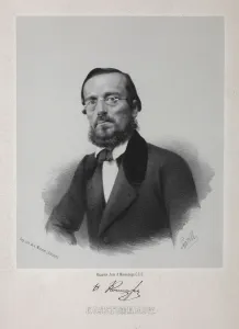 Portrait of the historian Nikolay Kostomarov (1817-1885)