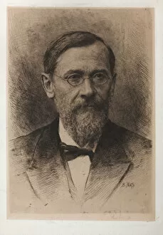 Portrait of the historian Vasily Klyuchevsky (1841-1911)