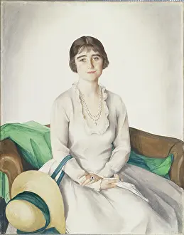 Saveli Abramovich 1878 1953 Prints: Portrait of HM Queen Elizabeth (1900-2002)