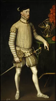 German King Collection: Portrait of Holy Roman Emperor Maximilian II of Austria (1527-1576), 1550