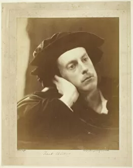 Portrait of The Hon. Frank Charteris, 1867. Creator: Julia Margaret Cameron