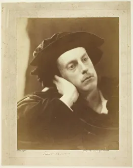 Portrait of The Hon. Frank Charteris, 1867. Creator: Julia Margaret Cameron Portrait of The Hon. Frank Charteris, 1867. Creator: Julia Margaret Cameron