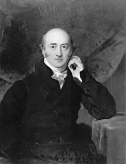 Conservative Party Collection: Portrait of the Honorable George Canning, M. P. c. 1822. Creator: Thomas Lawrence