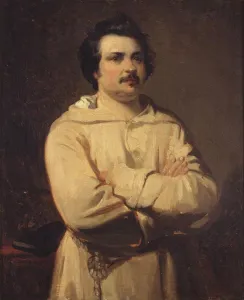 Louis Candide 1806 1867 Prints: Portrait of Honore de Balzac (1799-1850), 1836