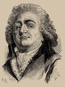 Portrait of Honore Gabriel Riqueti, comte de Mirabeau (1749-1791), 1889