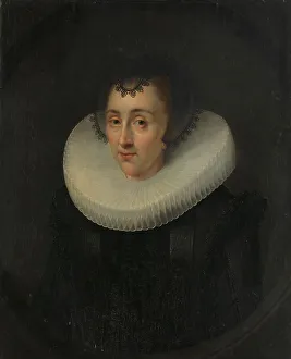 Horticulture Prints: Portrait of Hortensia del Prado (?-1627), c.1625. Creator: Salomon Mesdach