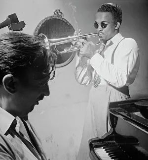 Mcghee Howard Prints: Portrait of Howard McGhee and Brick Fleagle