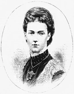 Alexandra Caroline Mary Charlotte Louisa Julia Collection: Portrait of H.R. H. The Princess of Wales, c1891. Creator: James Grant