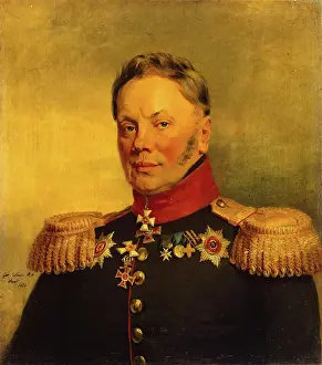 Serbia Prints: Portrait of Ilya M. Duka (1768-1830), 1824. Creator: George Dawe
