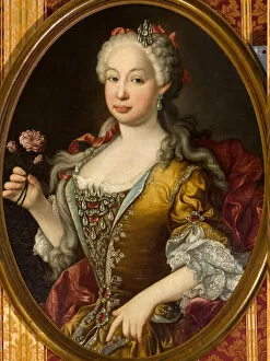 Ayuntamiento De Sevilla Collection: Portrait of Infanta Barbara of Portugal (1711-1758)