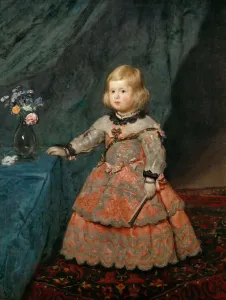 Portrait of the Infanta Margaret Theresa (1651-1673) in a pink Dress