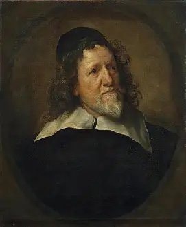 Architect Prints: Portrait of Inigo Jones, (1573-1652), 1634. Creator: Anthony van Dyck