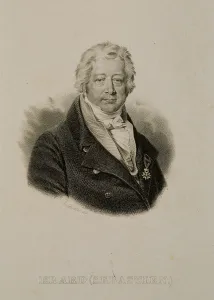 Portrait of the instrument maker Sebastien Erard (1752-1831), 1835