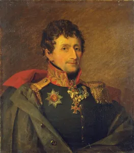 Braid Prints: Portrait of Iosif N. (Gabriel) Gallatte (1760 - after 1849)