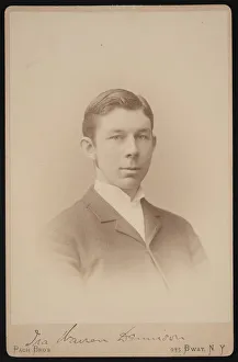 Portrait of Ira Warren Dennison, Between 1891 and 1893. Creator: Pach Bros