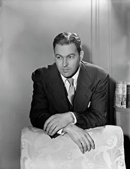 Portrait of Irving Kolodin, New York, N.Y. 1946. Creator: William Paul Gottlieb