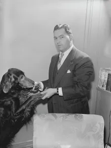 Portrait of Irving Kolodin, New York, N.Y. 1946. Creator: William Paul Gottlieb
