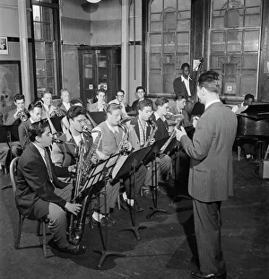 Music Lesson Prints: Portrait of Irving Lasch, ca. July 1947. Creator: William Paul Gottlieb