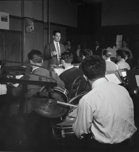 Music Lesson Prints: Portrait of Irving Lasch, Metropolitan Vocational High School