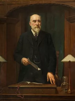 Bernard Gallery: Portrait of Isaac Bradley, 1916. Creator: John Bernard Munns