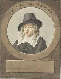 Ostade Adriaen Van Prints: Portrait of Isaac van Ostade, 1620-1685. Creator: Anon