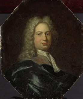 Portrait of Isaac Verburg, Rector of the Latin School in Amsterdam, 1725. Creator: Jan Maurits Quinkhard