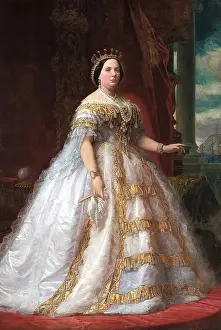 Isabella Ii Prints: Portrait of Isabella II of Spain (1830-1904)