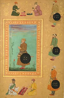 Portrait of Islam Khan Mashhadi, 17th century. Creator: Payag