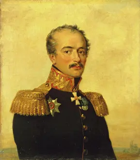 Workshop Of Prints: Portrait of Ivan M. Vadbolsky (1781-1861), 1823. Creator: Workshop of George Dawe