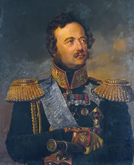 Friedrich Prints: Portrait of Ivan Paskevich, 1886. Creator: Friedrich Randel