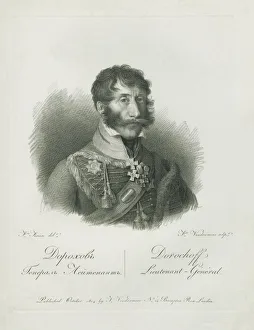 Portrait of Ivan Semyonovich Dorokhov (1762-1815), 1813