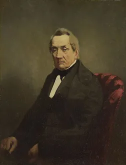 Diplomatic Prints: Portrait of J C de Brunett, Consul-General of Russia to Amsterdam, c.1850. Creator: Anon