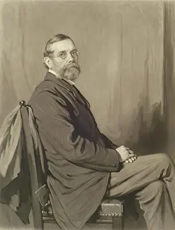 Legs Crossed Prints: Portrait of J. Thomson Paton. Creator: James Faed