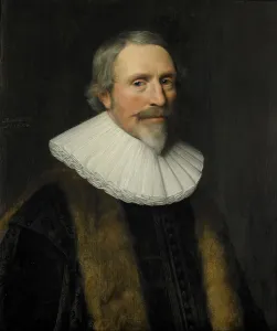 Cats Jacob Prints: Portrait of Jacob Cats (1577-1660), 1634. Creator: Michiel van Mierevelt