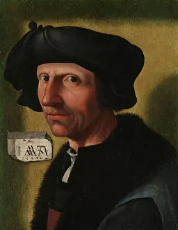 Designer Prints: Portrait of Jacob Cornelisz van Oostsanen (c)