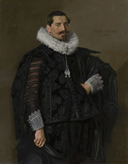 Antwerp Prints: Portrait of Jacob Olycan (1596-1638), 1625. Creator: Frans Hals