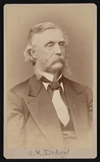Portrait of Jacob Richards Dodge (1823-1902), 1878. Creator: Samuel Montague Fassett