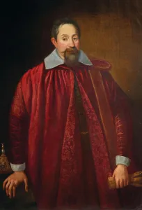 Toscanian School Prints: Portrait of Jacopo Pitti (1519-1589) as a Florentine Senator, End of 16th cen