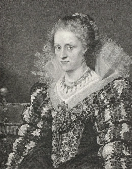 Rubens Sir Peter Paul Prints: Portrait of Jacquelin de Cordes, c1620s, 1894. Creator: Unknown