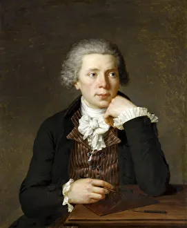 Baron 1766 1837 Gallery: Portrait of Jacques Joseph Coiny (1761-1809). Artist: Fabre, Francois-Xavier Pascal
