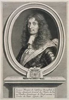Castelnau Collection: Portrait of Jacques de Mauvissiere, Marquis of Castelnau (1620-1658), Marshal of France, 1658